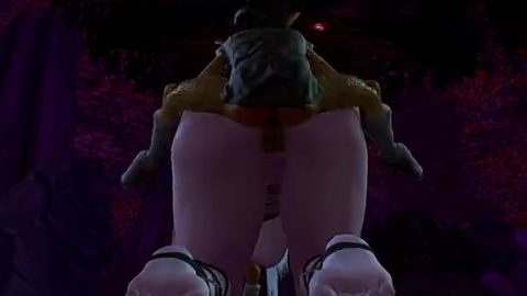 Doggy Style Goblin Threesome with a Thick Night Elf