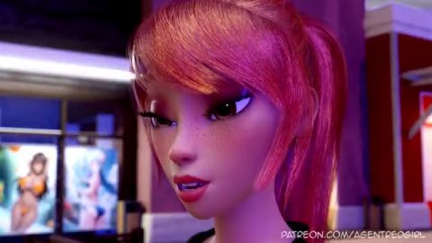 Sexsona – Episode 2 – The Lady In Red! – Creampies, Vagina, Cumshots, Handsfree Cum