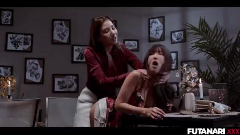 Asian Girl Emiri Momota FUTA Fucked In Restaurant – Sexy Cum Facial With Cock Growing Layla Scarlett