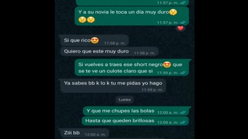 CHAT DE WHATSAPP CON MI VECINA INFIEL SE VENDE POR ROPA