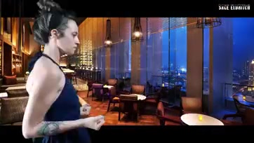 Topless & Cocktail Dress Karate with Sage Eldritch